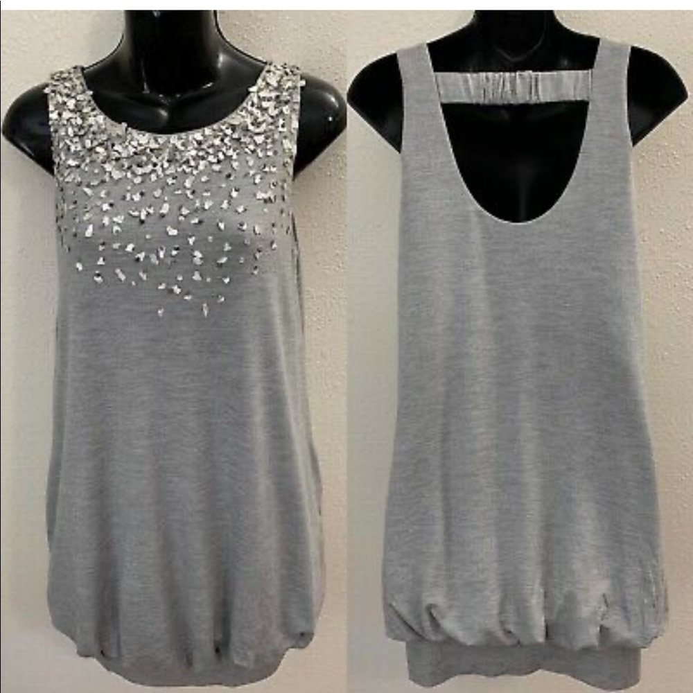 Grey BCBG Dress